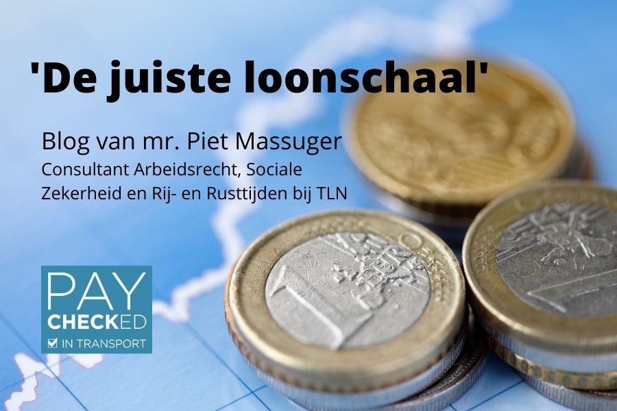 Blog Piet Massuger: 'De juiste loonschaal'